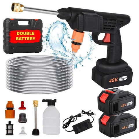 48V double battery Cordless High Pressure Washer Gun